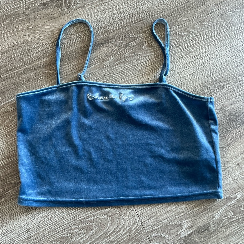 Suede "Heavenly" Top